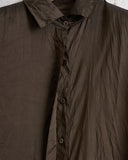 CHRISTIAN PEAU, SILK DRESS, MOSS