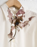 DRIES VAN NOTEN, CROOM SHIRT, WHITE