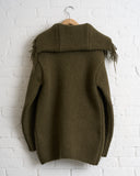 DRIES VAN NOTEN, MAESTRO CARDIGAN, DARK KHAKI