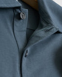 DRIES VAN NOTEN, HELDER POLO, PETROL