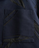 DRIES VAN NOTEN, CARLTONE M.W.SHIRT, NAVY