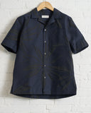 DRIES VAN NOTEN, CARLTONE M.W.SHIRT, NAVY