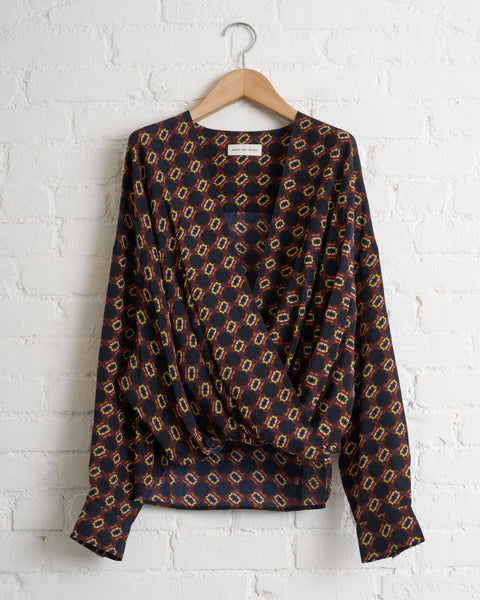 DRIES VAN NOTEN, CAMIEL SHIRT, MOSAIC