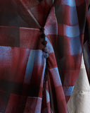 DRIES VAN NOTEN, CLICKYS SHIRT, BURGUNDY