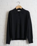 DRIES VAN NOTEN, TUNO POLO, BLACK