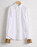 DRIES VAN NOTEN, CHLORIS EMBROIDERED W.W.SHIRT