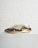 DRIES VAN NOTEN, EMBROIDERED BALLERINA SNEAKER, CAMEL