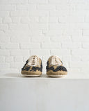 DRIES VAN NOTEN, EMBROIDERED BALLERINA SNEAKER, CAMEL