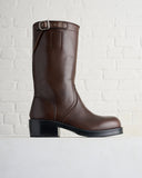 DRIES VAN NOTEN, W.L. BOOT, DARK BROWN