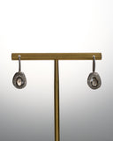ROSA MARIA, SMOKY QUARTZ AND DIAMOND EARRINGS