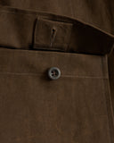 EVAN KINORI, COTTON/WASHI PAPER WOVEN ZIP JACKET
