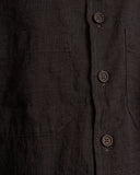 EVAN KINORI, LINEN/COTTON SUMMER CLOTH TWO POCKET SHIRT