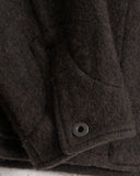 EVAN KINORI, THREE POCKET JACKET, BRUSHED WOOL COATING FABRIC