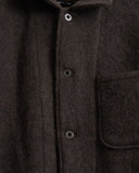 EVAN KINORI, THREE POCKET JACKET, BRUSHED WOOL COATING FABRIC