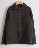 EVAN KINORI, THREE POCKET JACKET, BRUSHED WOOL COATING FABRIC