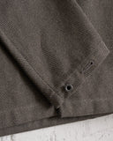 EVAN KINORI, FIELD SHIRT, TOP DYED COTTON KERSEY