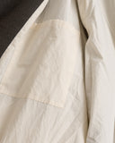 EVAN KINORI, BIG COAT, HEAVY WOOL/LINEN HERRINGBONE