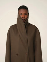 FFORME, CARLSON SHAWL COLLAR COAT