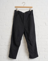 FORME D'EXPRESSION, WOOL RELAXED 5 POCKET PANTS