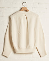 FFORME HANNAH PLEATED SWEATER