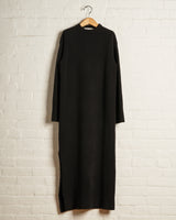 FFORME CON, AINSLEY KNITTED SHIFT DRESS, BLACK