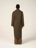 FFORME, CARLSON SHAWL COLLAR COAT