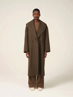 FFORME, CARLSON SHAWL COLLAR COAT