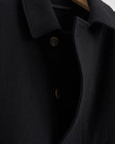FORME D'EXPRESSION, DC049, WOMEN'S WOVEN CABAN W.SIDE VENT COAT