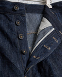FORME D' EXPRESSION, MENS 5 POCKET BAGGY, INDIGO