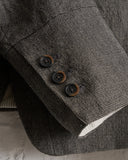 FORME D'EXPRESSION, UG073, MEN'S WOVEN MESS JACKET, SAGE PEPPER