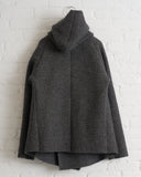FORME D' EXPRESSION, MEN'S WOVEN HOODED CARDIGAN JACKET