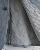 FORME D' EXPRESSION, MEN'S' 5B LOUNGE JACKET, FRENCH BLUE