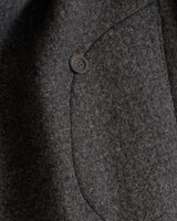 FORME D' EXPRESSION, MEN'S WOVEN HOODED CARDIGAN JACKET
