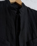FORME D' EXPRESSION, UG072, MEN'S' SHIRT-JACKET, BLACK