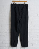 FORME D' EXPRESSION, HP022, MEN'S DRAWSTRING PANT, BLACK