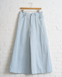 FORME D'EXPRESSION WIDE LEG 5POCKET PANT BLEACHED