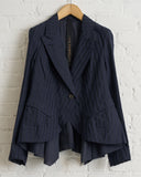 FORME D' EXPRESSION, DG057, BLUE, HOURGLASS JACKET