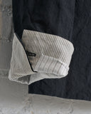 FORME D' EXPRESSION, UG071, MEN'S CROPPED 5B JACKET, BLACK