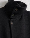 FORME D'EXPRESSION, HC022, MEN'S WOVEN HIGH NECK OVER COAT