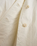 FORME D' EXPRESSION, WHITE, CABAN WITH SIDE VENT, DC049