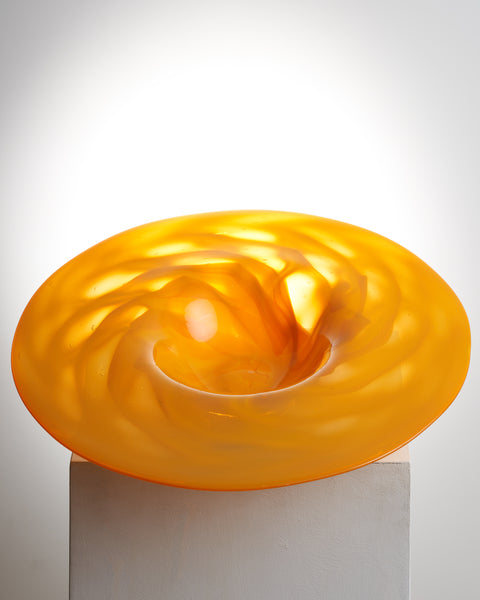 NINA NØRGAARD LARGE MOUTH BLOWN GLASS TRAY
