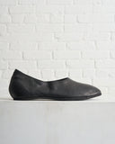 GUIDI, 626R KANGAROO FULL GRAIN BALLERINA, BLACK