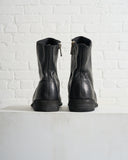 GUIDI, 696X HORSE FULL GRAIN SIDE ZIP LOW BOOT, BLACK