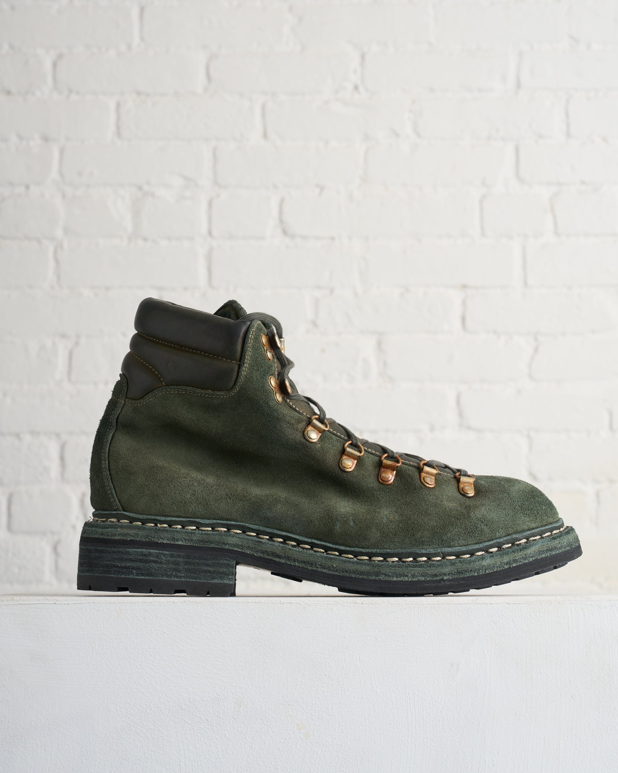 靴 GUDI GROPPONE FULL GRAIN UNLINED / BLKT GUIDI | 19M GROPPONE FULL GRAIN MOUNTAIN BOOTS