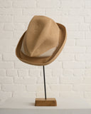 MATURE HA, MBOX-104OG, BOXED HAT 7 CM, GREY RIBBON