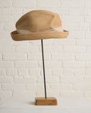 MATURE HA, MBOX-104OG, BOXED HAT 7 CM, GREY RIBBON