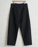 JAN-JAN, TROUSERS #72, PITCH BLACK