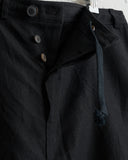 JAN-JAN, TROUSERS #72, PITCH BLACK