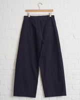 JAN JAN VAN ESSCHE OVERSIZED 6-POCKET DENIM STYLE TROUSERS