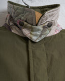 KONRAD, REVERSIBLE JACKET, KHAKI AND FLORAL